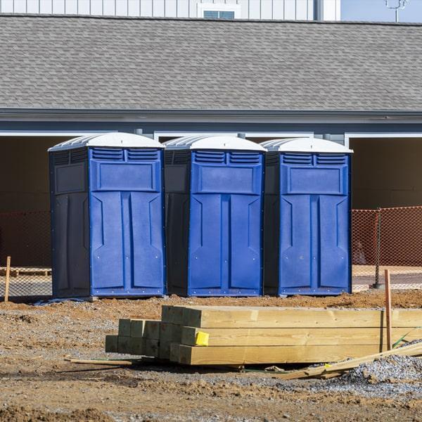 work site portable restrooms offers weekly cleaning and maintenance services for all of our portable toilets on construction sites